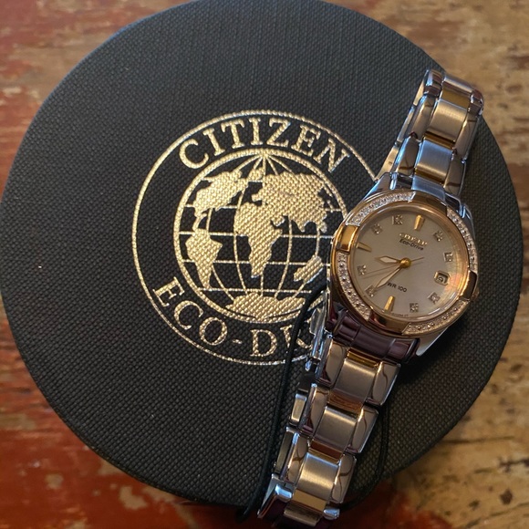 NWT Citizen Eco-Drive Mother of Pearl Watch? main image 7